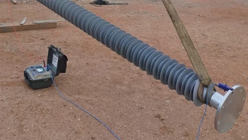 Aisladores de poste de 400 kV instalados con éxito para un proyecto de subest...